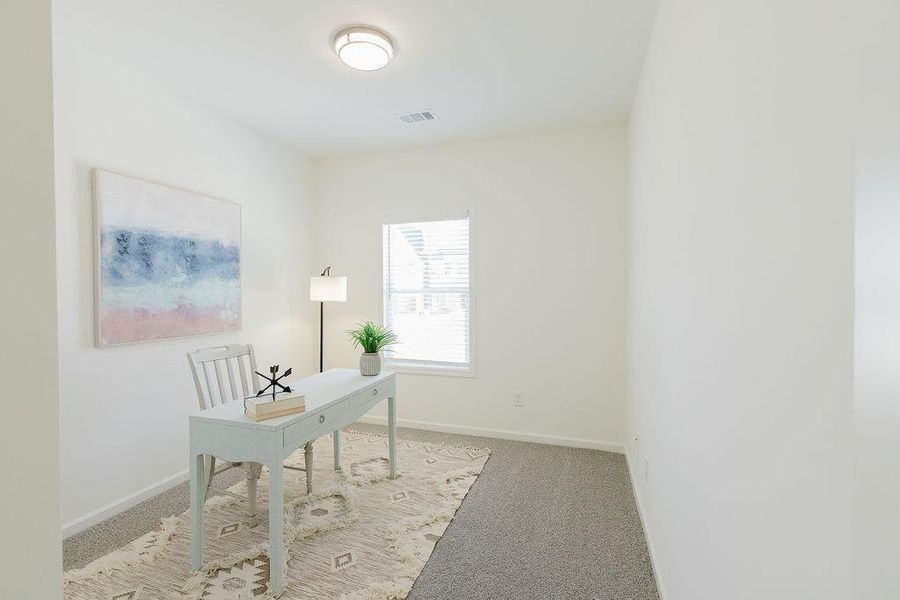 Furnished interior view inside a new home in Downtown Fausett, Dawsonville (Image 15).