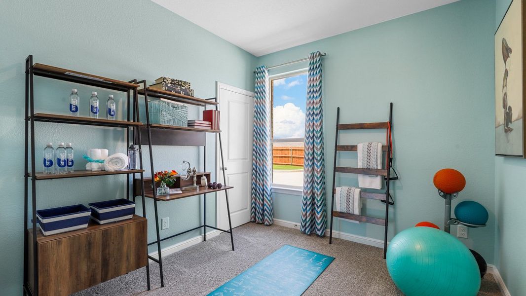 Furnished interior view inside a new home in Lankford Farms, Cleburne (Image 36).