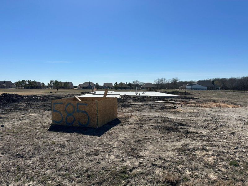 Site preparation for new homesites in Fannin Ranch, Leonard (Image 4).