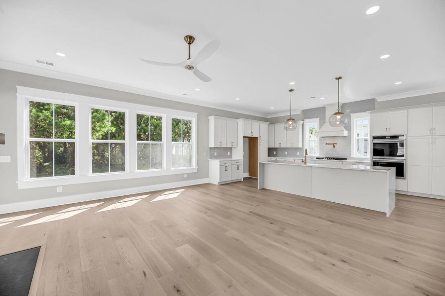 Spacious, unfurnished interior of a new home in , Awendaw (Image 72).