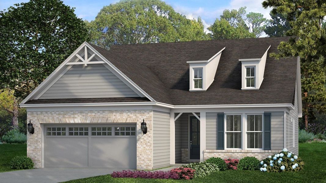 Elevation AB - Brick
