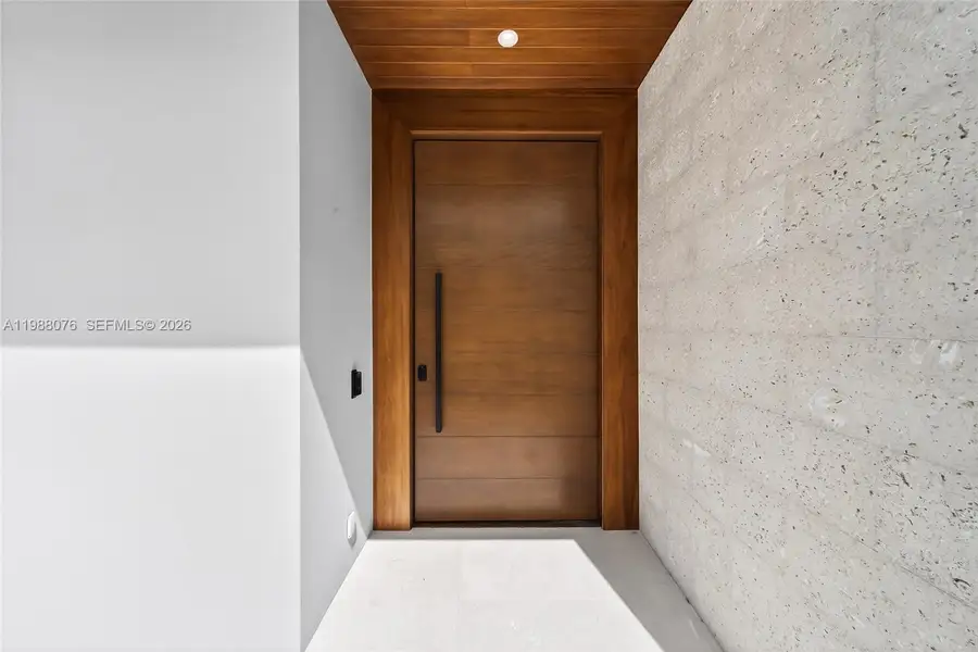 Exterior details and patio area of a home in , Miami (Image 2).