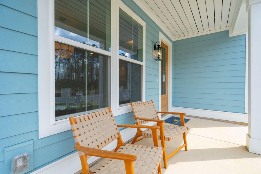 Exterior details and patio area of a home in Sweetgrass Station, Summerville (Image 32). Exterior details and patio area of a home in Sweetgrass Station, Summerville (Image 32).