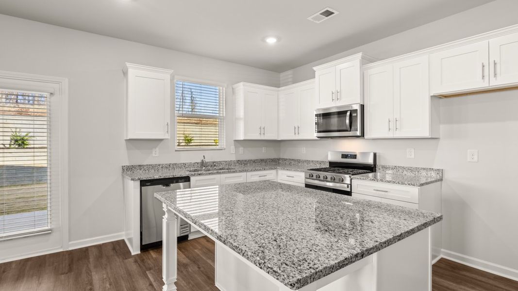 Furnished interior view inside a new home in Highland Hills, Graniteville (Image 6).