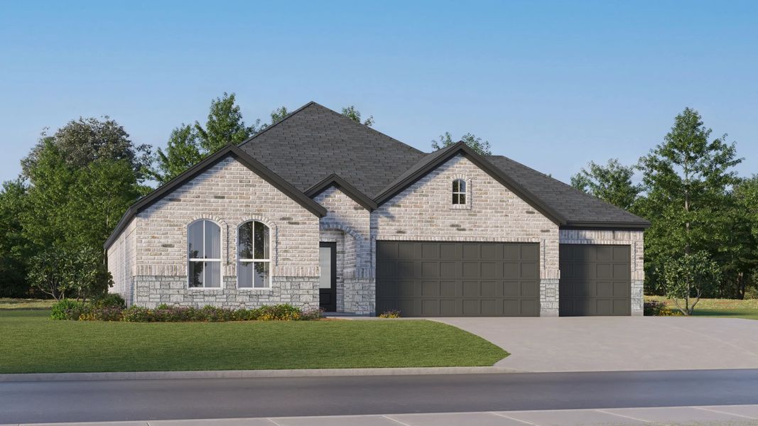 Home exterior render streetview Home exterior render streetview