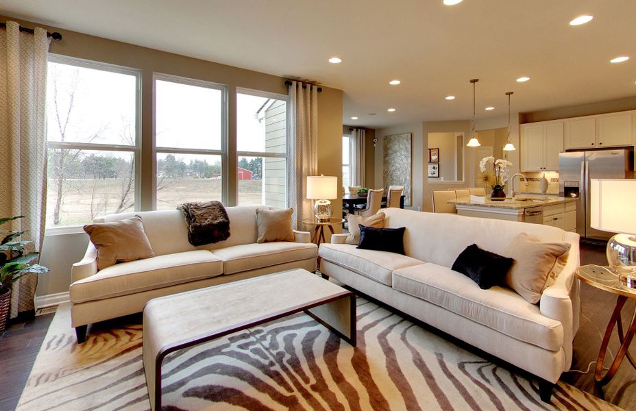 Furnished interior view inside a new home in Devonshire, Old Hickory (Image 19).