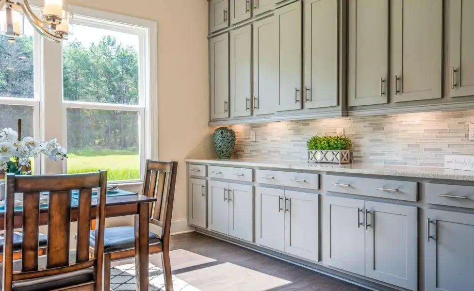 Representative furnished interior of a home built from the Columbia by Greybrook Homes in Shepherds Trace, Clover (Image 16).