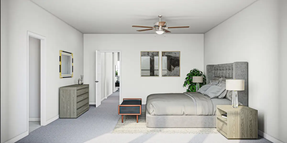 Furnished interior view inside a new home in Park Central, Georgetown (Image 14).