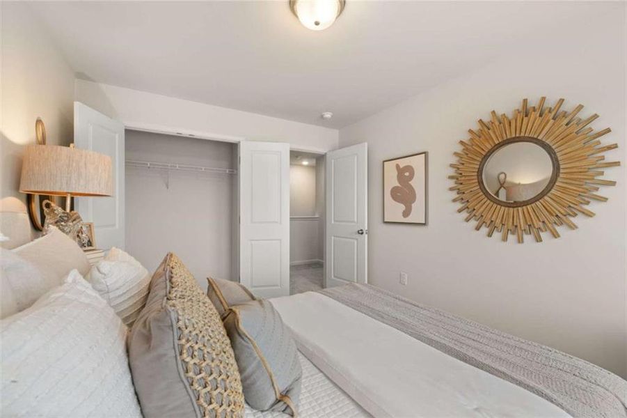 Furnished interior view inside a new home in Rivershire Place, Villa Rica (Image 11).