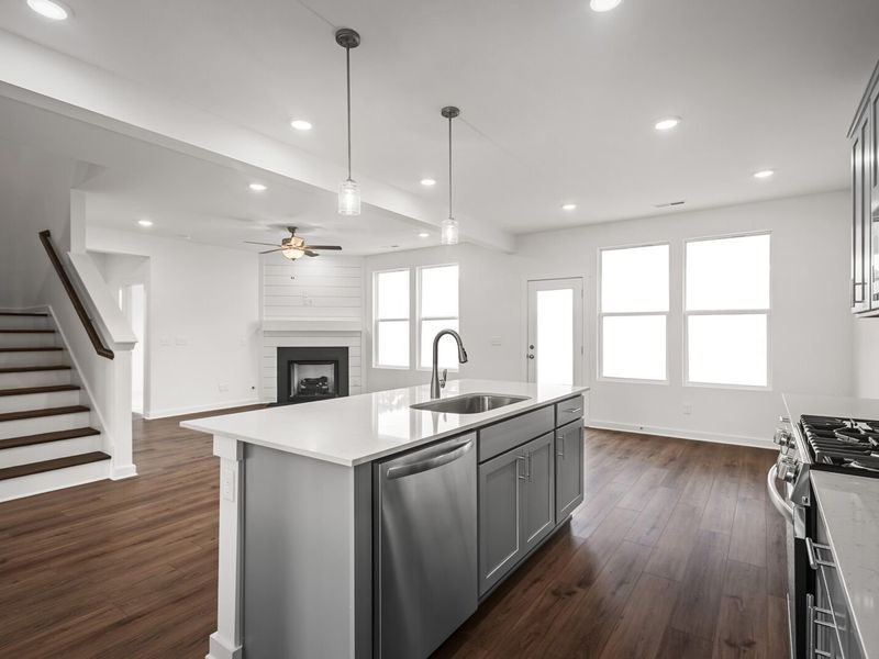 Furnished interior view inside a new home in Calista Farms, White House (Image 10). Furnished interior view inside a new home in Calista Farms, White House (Image 10).