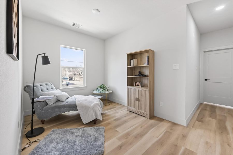 Furnished interior view inside a new home in , Houston (Image 34).