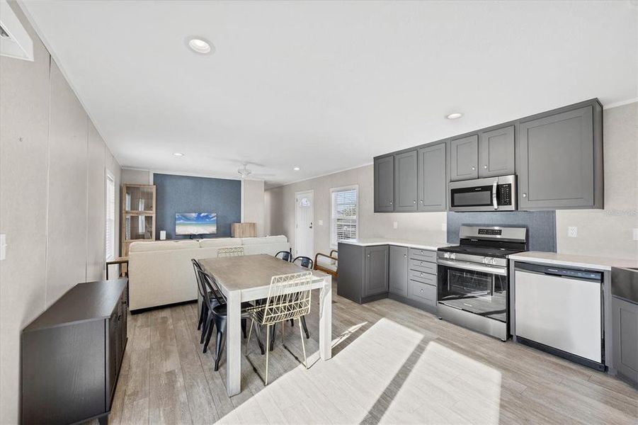 Furnished interior view inside a new home in , Englewood (Image 22).