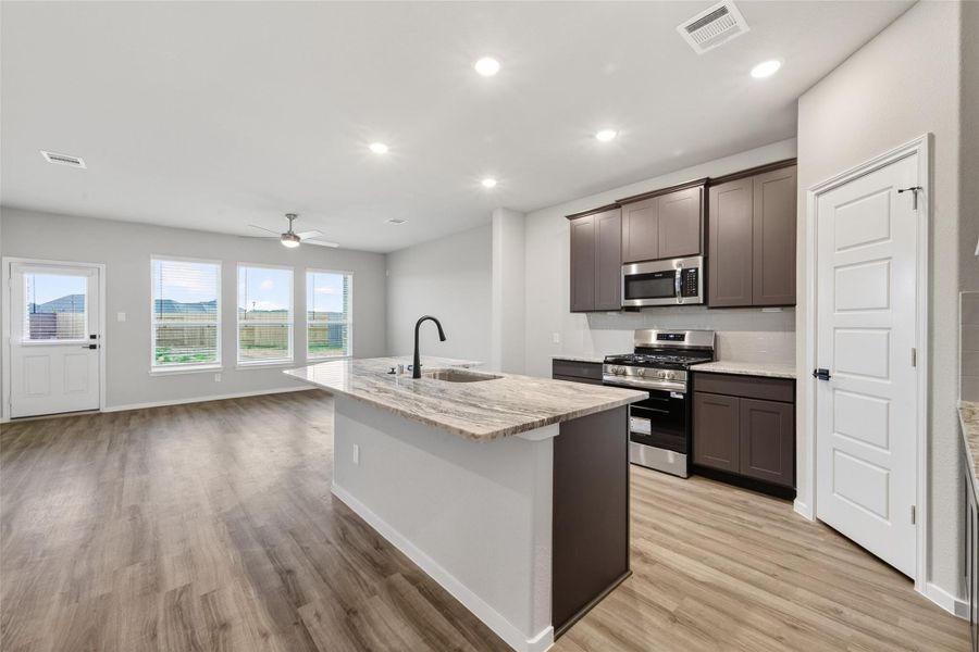 Furnished interior view inside a new home in Crosby Terrace, Crosby (Image 17).