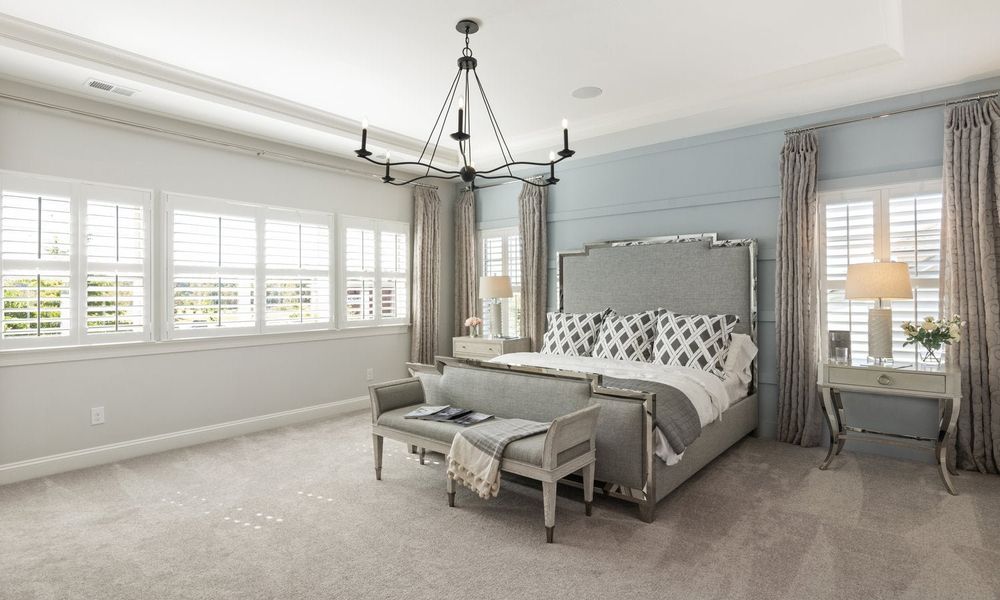 Representative furnished interior of a home built from the Tiburon II by Classica Homes in McLean - Waterfront, Clover (Image 9).