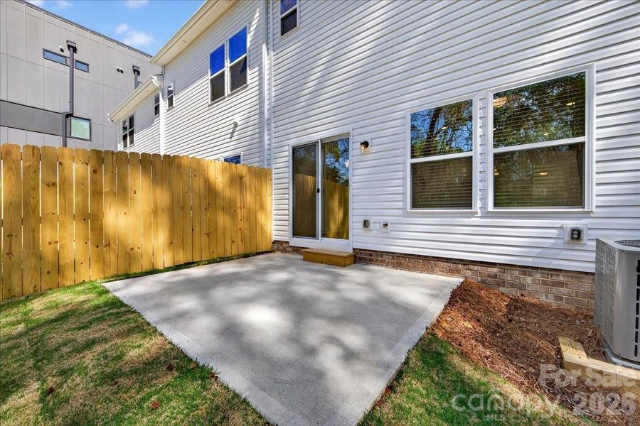 Exterior details and patio area of a home in , Charlotte (Image 24).