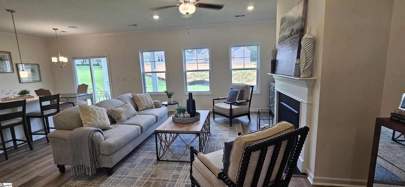 Furnished interior view inside a new home in Sedona, Greenville (Image 3).