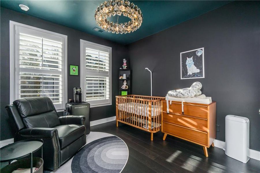 Furnished interior view inside a new home in Evanshire Single Family, Duluth (Image 27).