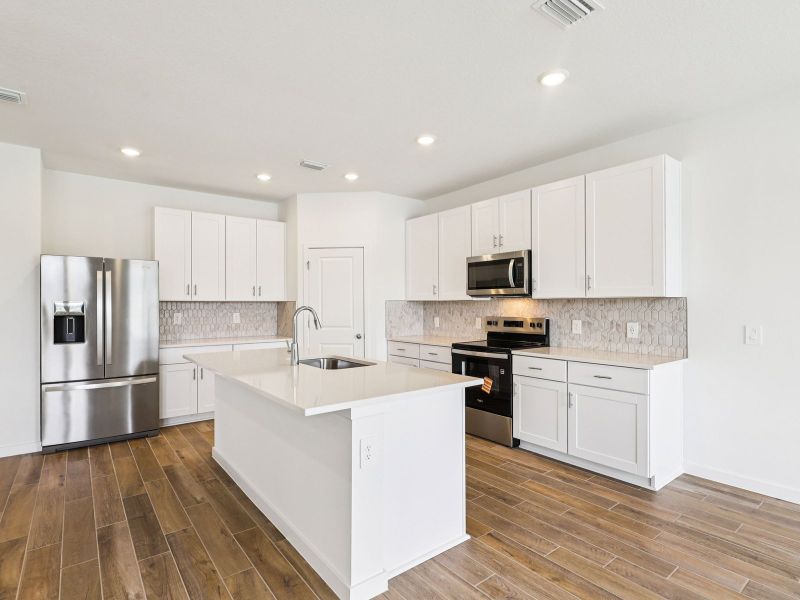 The Kitchen at 25 Sandy Lane