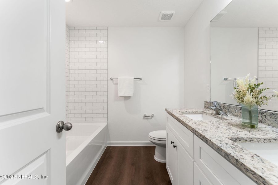 Furnished interior view inside a new home in , Green Cove Springs (Image 36).