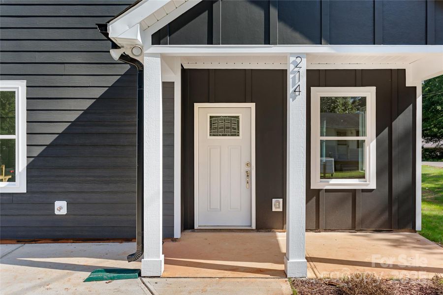 Front exterior of a new home in , Shelby, NC, highlighting curb appeal (Image 14). Front exterior of a new home in , Shelby, NC, highlighting curb appeal (Image 14).