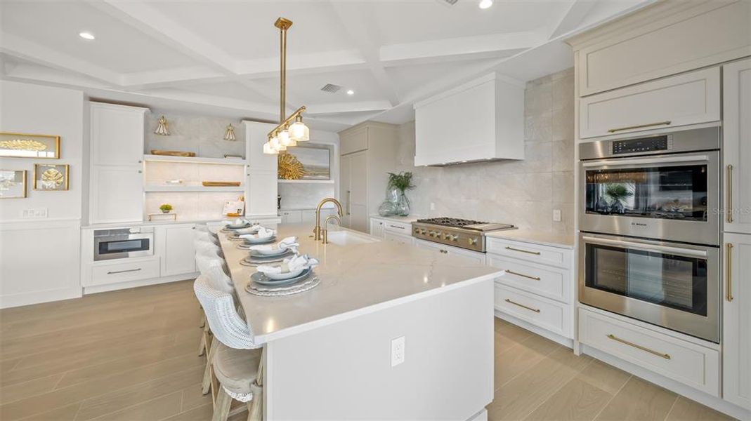 Furnished interior view inside a new home in , Sarasota (Image 15).