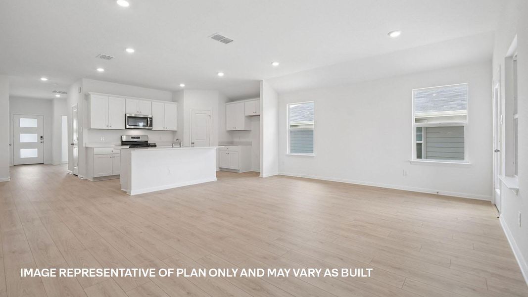 Spacious, unfurnished interior of a new home in Southgrove, Kyle (Image 12).