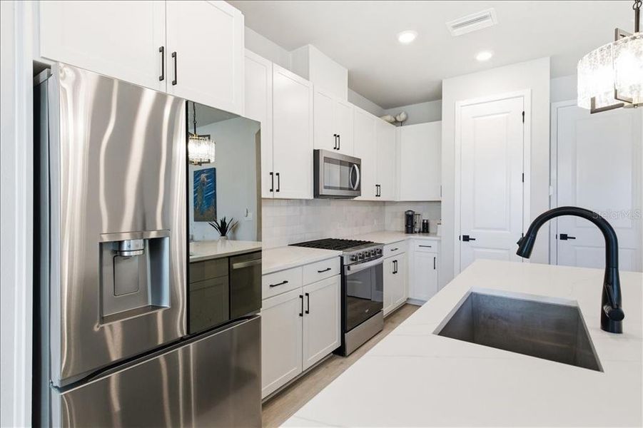 Furnished interior view inside a new home in , Sarasota (Image 28).