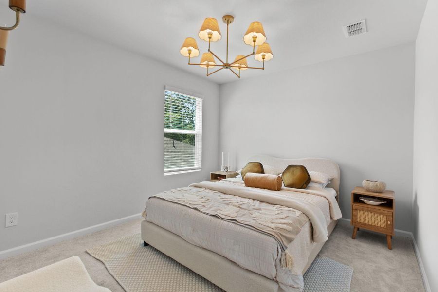 Furnished interior view inside a new home in , Summerville (Image 28). Furnished interior view inside a new home in , Summerville (Image 28).
