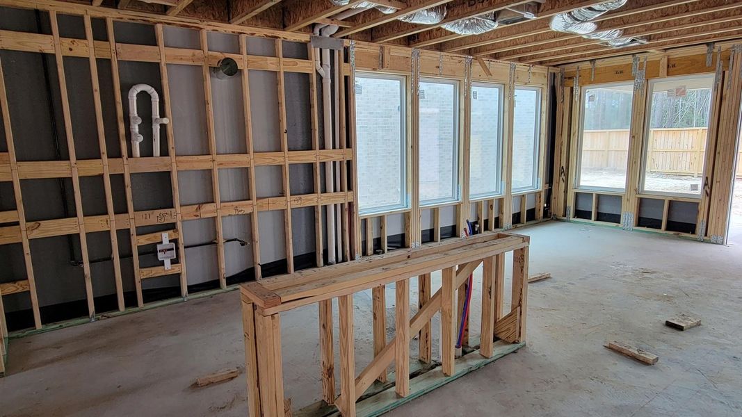 In-progress construction of a new home in , Porter, TX (Image 30). In-progress construction of a new home in , Porter, TX (Image 30).