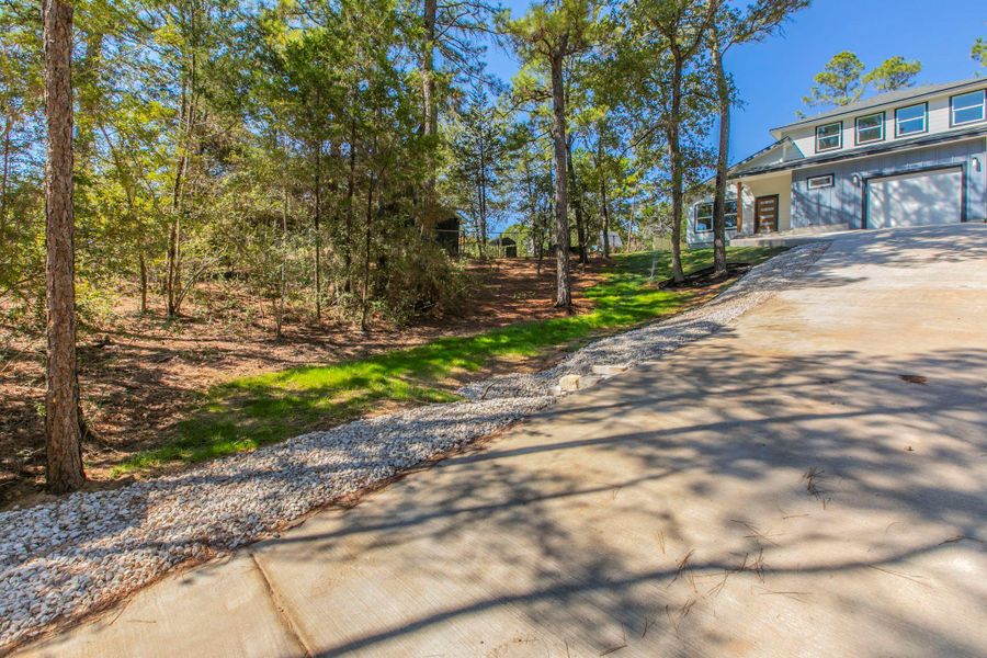 View of front of home with driveway