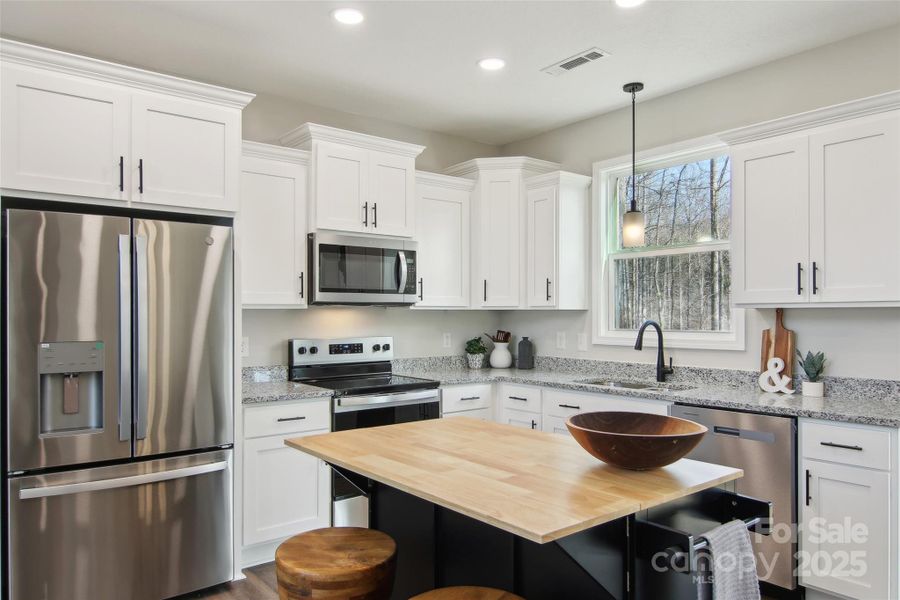 Furnished interior view inside a new home in , Bryson City (Image 31).