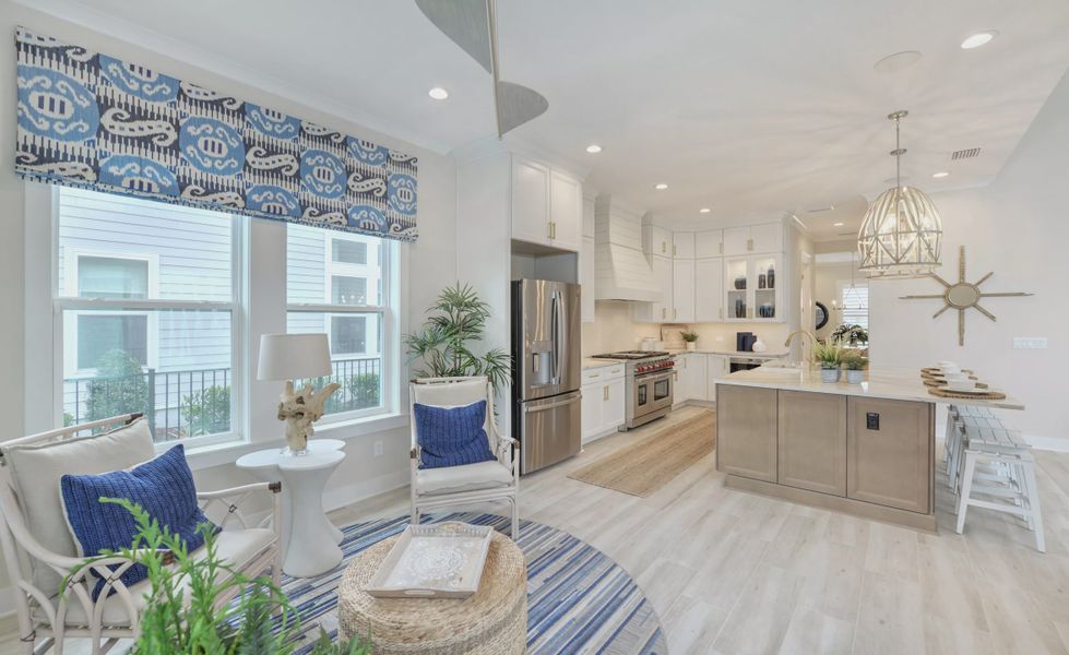 Furnished interior view inside a new home in Seven Pines, Jacksonville (Image 32).