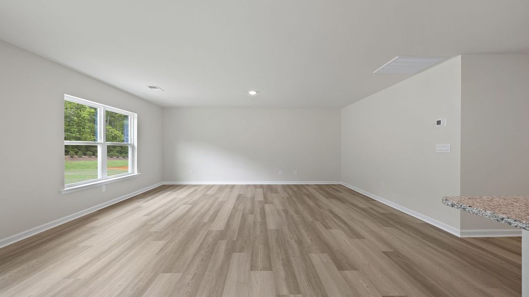 Spacious, unfurnished interior of a new home in Bentley Park, Greenwood (Image 12). Spacious, unfurnished interior of a new home in Bentley Park, Greenwood (Image 12).