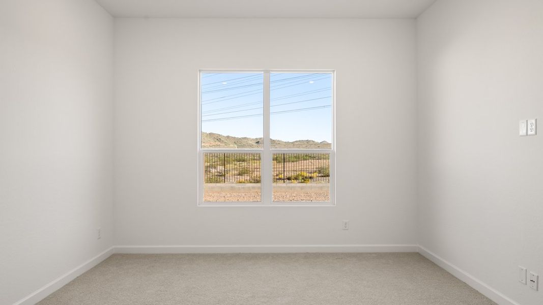 Spacious, unfurnished interior of a new home in The Ridge at Stone Butte, Phoenix (Image 28).