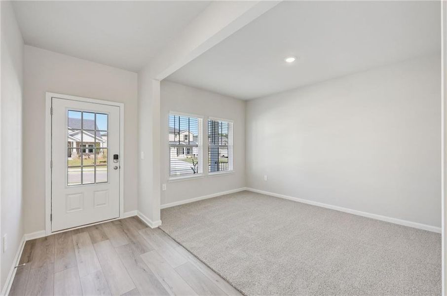 Spacious, unfurnished interior of a new home in Parkside at Grayson, Grayson (Image 17).