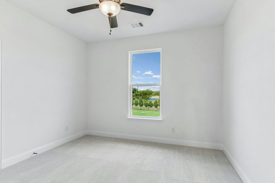 Representative unfurnished interior of a home built from the Hancock by Kindred Homes in Oak Creek Ranch, Waxahachie (Image 43).