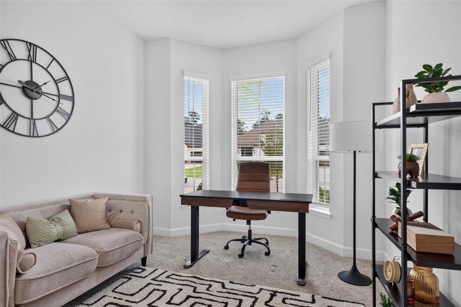 Furnished interior view inside a new home in , Missouri City (Image 6).