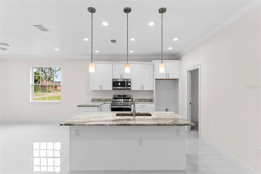 Furnished interior view inside a new home in , Plant City (Image 13). Furnished interior view inside a new home in , Plant City (Image 13).