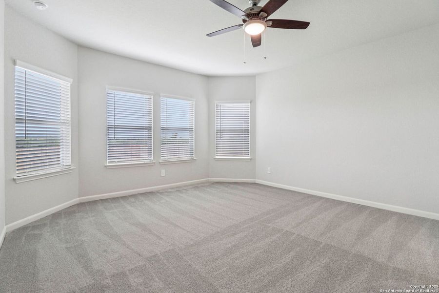 Spacious, unfurnished interior of a new home in Sagebrooke - Premier Series, San Antonio (Image 34). Spacious, unfurnished interior of a new home in Sagebrooke - Premier Series, San Antonio (Image 34).