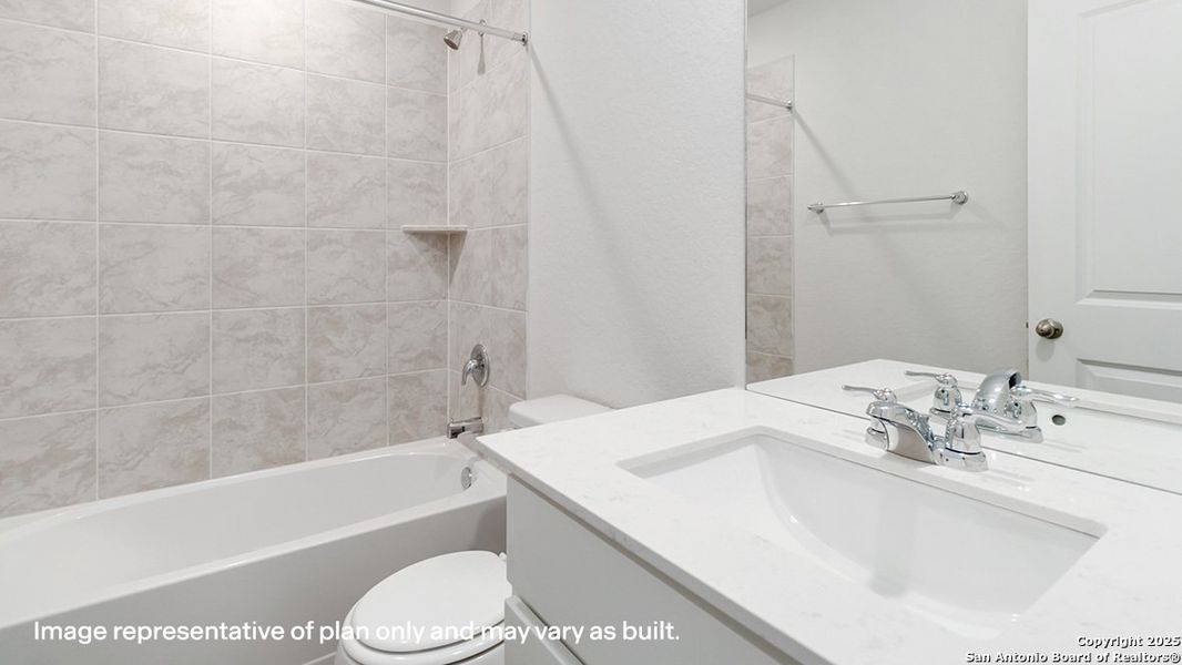 Furnished interior view inside a new home in Riverstone at Westpointe, San Antonio (Image 7).