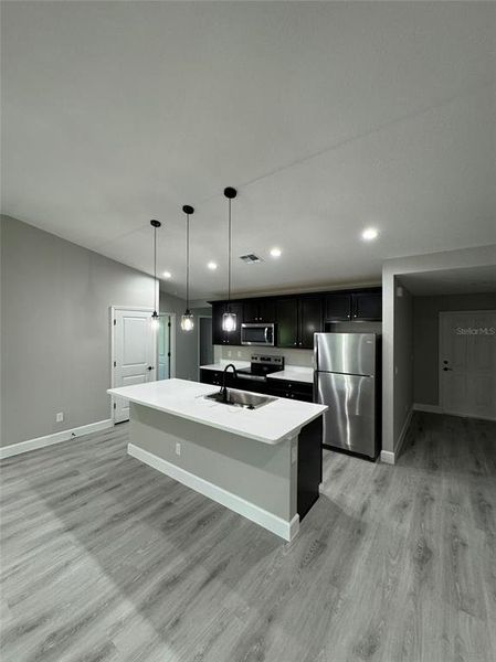 Furnished interior view inside a new home in , Punta Gorda (Image 5). Furnished interior view inside a new home in , Punta Gorda (Image 5).