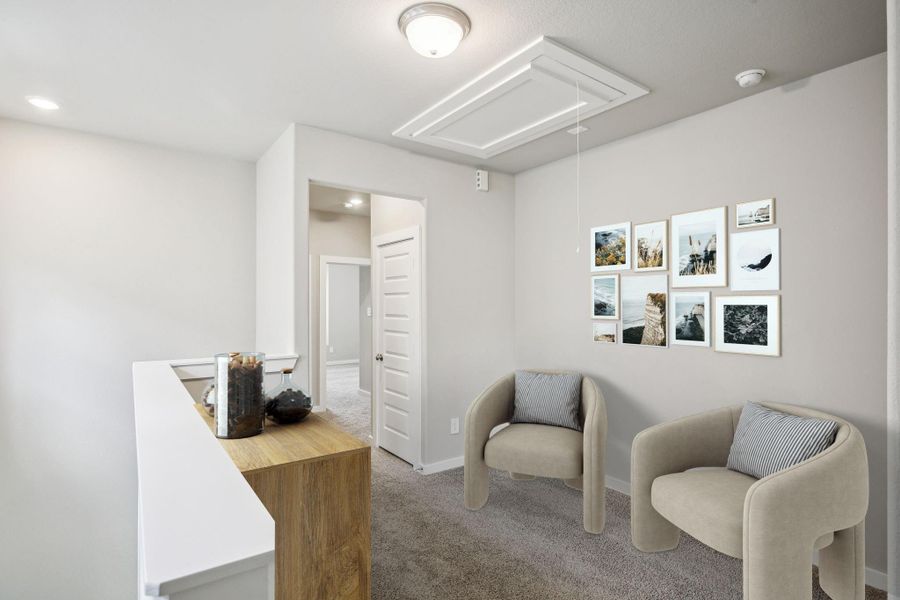 Photo is not of the actual home but is an inspirational photo of builder’s model home and may depict options, furnishings, and/or decorator features that are not included. Photo is not of the actual home but is an inspirational photo of builder’s model home and may depict options, furnishings, and/or decorator features that are not included.