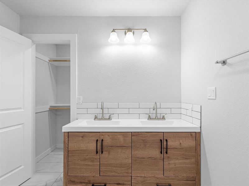 Furnished interior view inside a new home in , Bowie (Image 12).