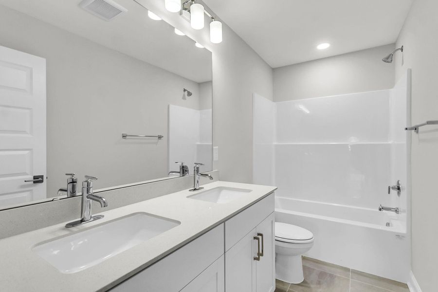 Furnished interior view inside a new home in Wildcat Chase, Summerville (Image 9).