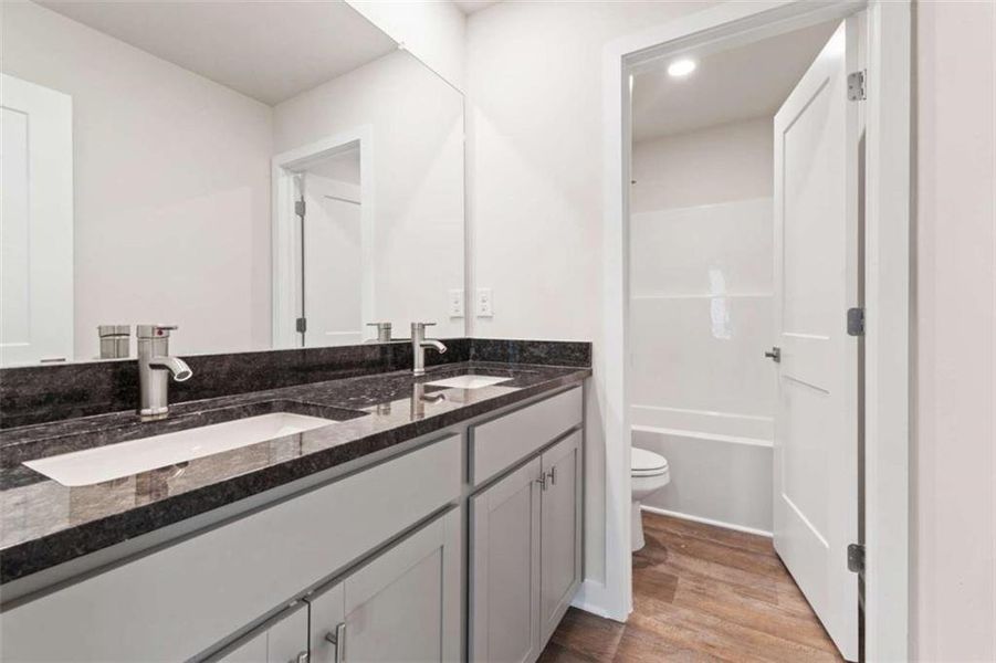 Furnished interior view inside a new home in Millstone Manor, Conyers (Image 4).