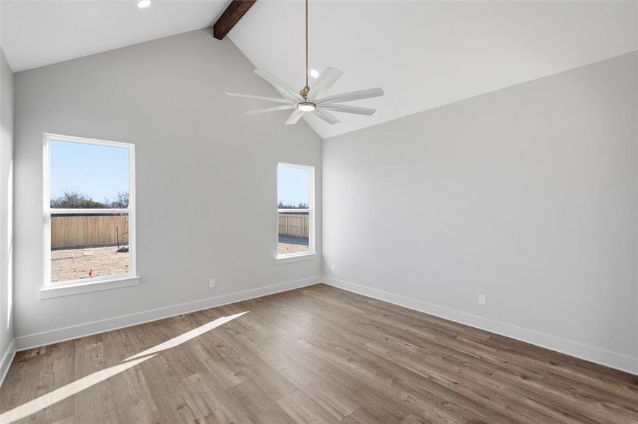 Spacious, unfurnished interior of a new home in , China Spring (Image 29).