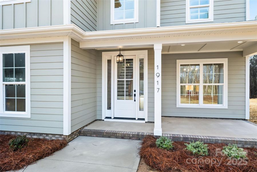 Exterior details and patio area of a home in , Wingate (Image 3).