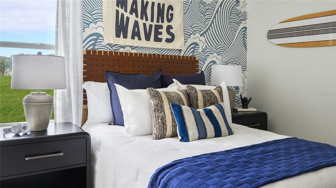 Furnished interior view inside a new home in Pasadena Ridge, Zephyrhills (Image 23).