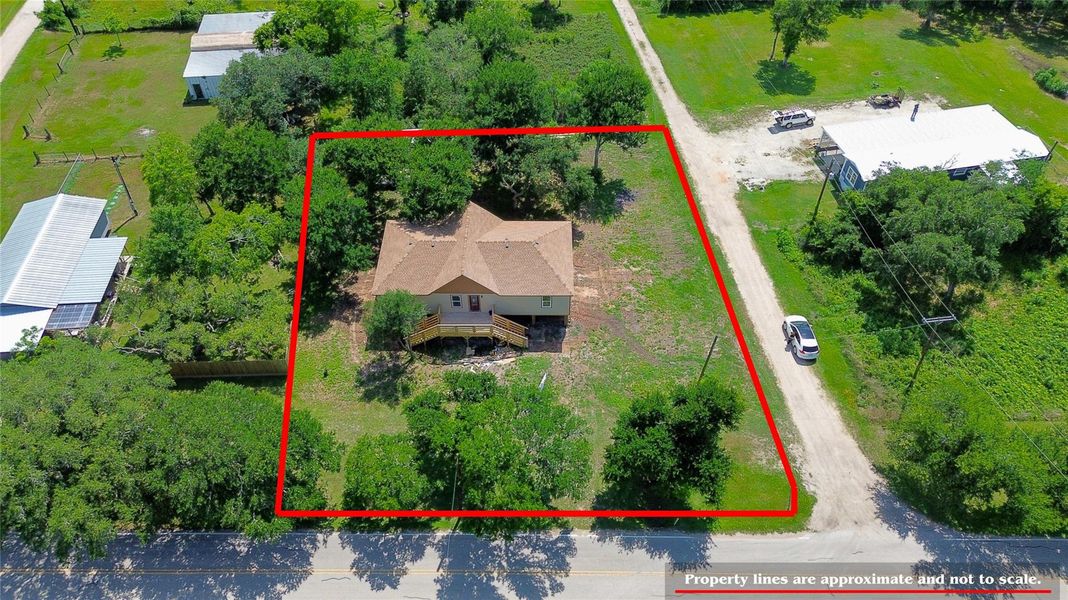 Large corner lot