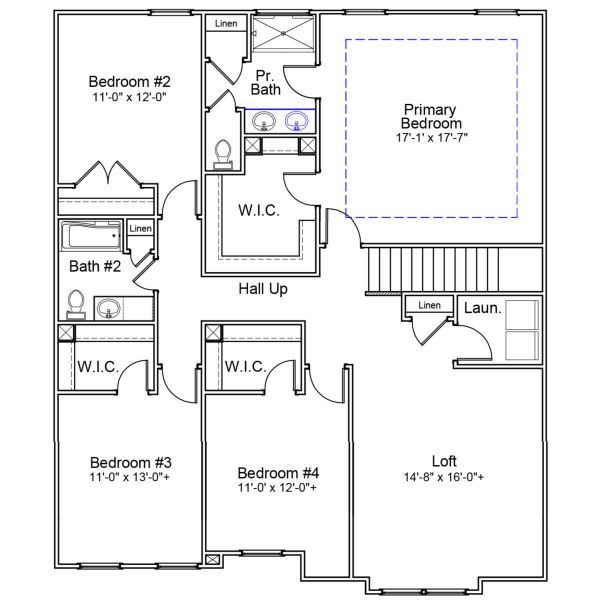 2D floor plan layout of this home in Fairview Falls, Chesnee, SC (Image 3). 2D floor plan layout of this home in Fairview Falls, Chesnee, SC (Image 3).